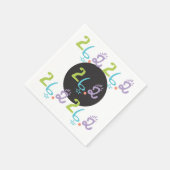 Éclectique 26.2 Serviettes en papier à thème marat (Coin)