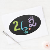Éclectique 26.2 Stickers Marathon (Enveloppe)