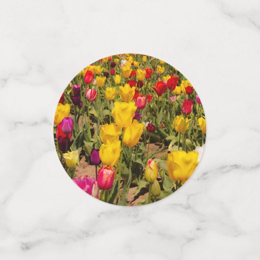 Eclectique Parapluie fleur Table Confetti (Petit recto)