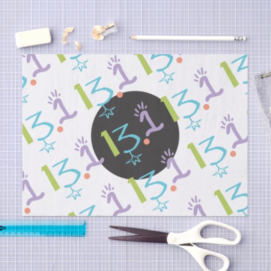 Eclectisch 13.1 Halfmarathonpapier Tissuepapier (Craft)