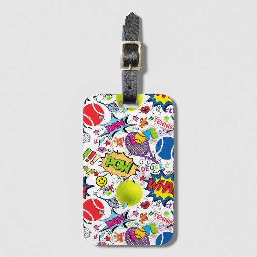 😍 🤩 Eclectisch 🎾 Bagagelabel (Voorkant (verticaal))