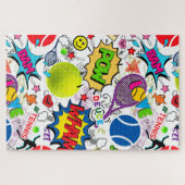 😍 🤩 Eclectisch 🎾 Legpuzzel (Horizontaal)