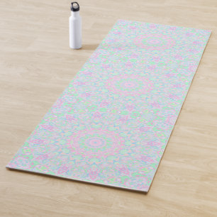 Eclectische Boho Hippie Kleurrijke Funky Pastel Ma Yogamat