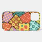 Eclectische Patchwork: Diverse Patroon Mix Case-Mate iPhone Case (Achterkant (horizontaal))