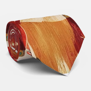 Eclectische Veer Boho Halsband Stropdas