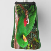 Eclectus Parrot Golfheadcover (Draai 90)