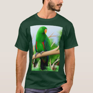 Eclectus Parrot Man 1 T-shirt