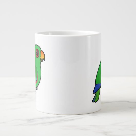 Eclectus Parrot-mannetje Extra Grote Mok (Voorkant)