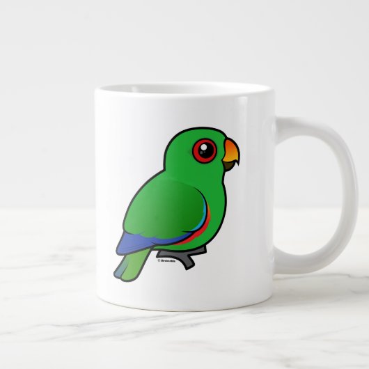 Eclectus Parrot-mannetje Extra Grote Mok (Rechts)