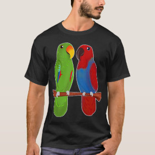 Eclectus Parrot Schattig paardenvarken T-shirt