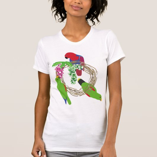 Eclectus Parrot T-shirt (Voorkant)