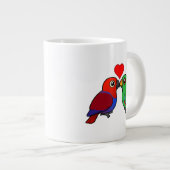 Eclectus Parrots in Love Extra Grote Beker (Voorkant rechts)
