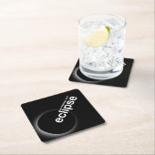 eclipse 2017 vierkante kartonnen onderzetter (Insitu)