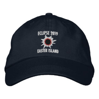 Eclipse 2019 Paaseiland Baseball Hat Geborduurde Pet
