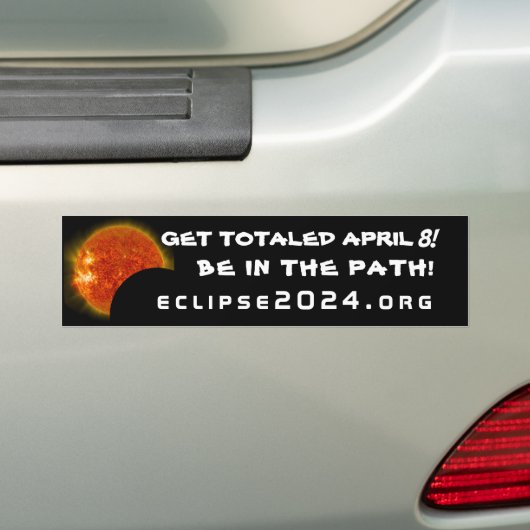 Eclipse 2024 Bumpersticker (Op auto)