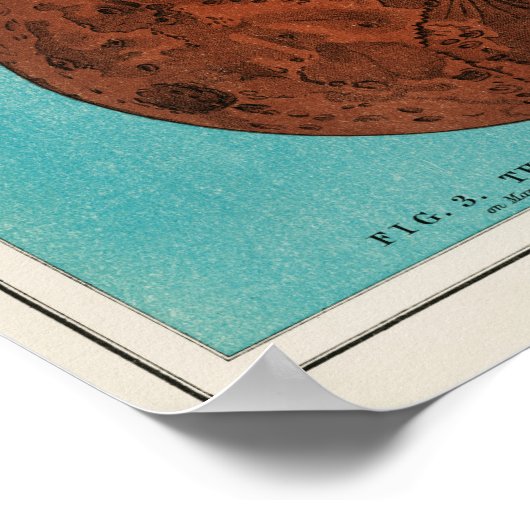 Eclipse antique de la Lune Dessin, 1908 Poster (Coin)