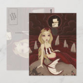 Eclipse - Carte postale Sirène (Devant / Derrière)