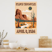 Eclipse Chronicles-Desert Eclipse Poster (Keuken)