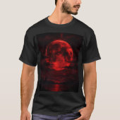 🌕🩸 Éclipse de la Lune de Sang : T-Shirt d'Art Fa (Devant)