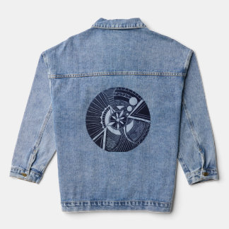 Eclipse de luna denim jacket