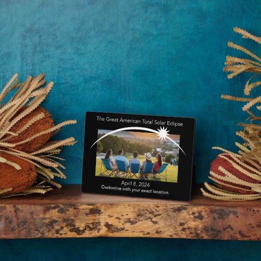  Eclipse fotoplaque Fotoplaat (Zijkant)