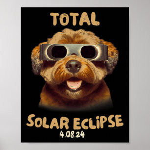 Eclipse Hond Dragen Solar Eclipse Gles Poster