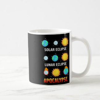 Eclipse Maansverduistering Apocalypse Grappige Ecl Koffiemok