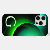 ÉCLIPSE MONOGRAM Vert noir vibrant (Verso Horizontal)