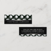 Eclipse Moon Black White Mini Visitekaartjes (Voorkant / Achterkant)