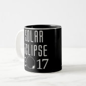 Éclipse solaire 2017 Mug (Devant gauche)