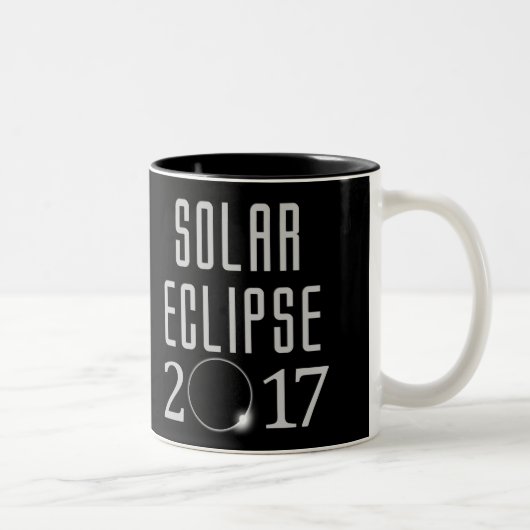 Éclipse solaire 2017 Mug (Droit)