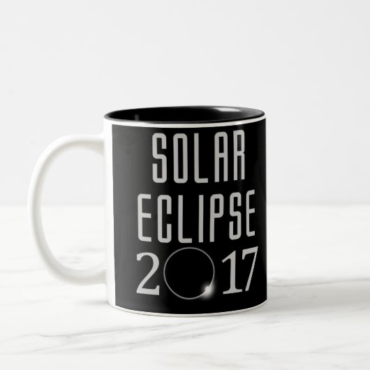 Éclipse solaire 2017 Mug (Gauche)