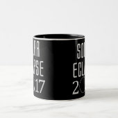Éclipse solaire 2017 Mug (Centre)