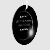 Éclipse solaire double date 2024 et 2017 (devant)