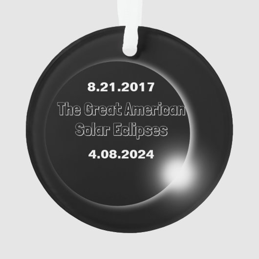 Éclipse solaire double date 2024 et 2017 (dos)