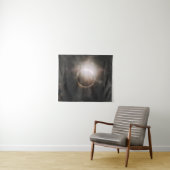 Eclipse solaire Photographie Tapisserie murale (En situation (horizontale))