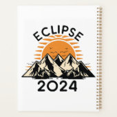 Éclipse solaire totale 2024 (Dos)