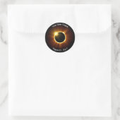 Éclipse solaire totale - Stickers (Sac)