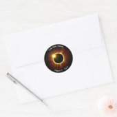 Éclipse solaire totale - Stickers (Enveloppe)