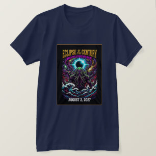 Eclipse Van De Eeuw Cthulhu Lovecraft Eldritch T-shirt