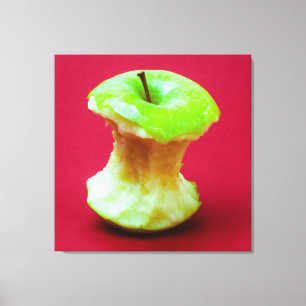 Eclipse van de groene ster canvas afdruk