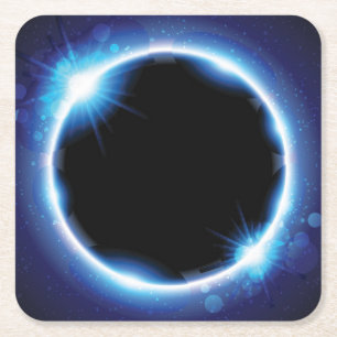 Eclipse Vierkante Kartonnen Onderzetter