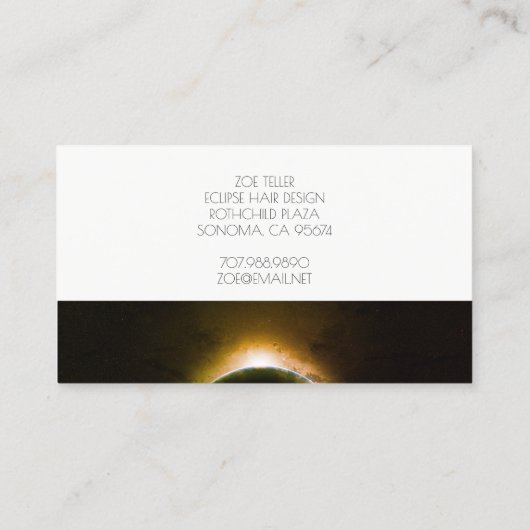 Eclipse Visitekaartje (Achterkant)