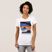 Eclipse Women's montage T-shirt (Voorkant volledig)