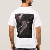 Eclipsed Realms: Een donkere anime-odyssee T-shirt (Achterkant)