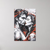 Eclipses of Desire Canvas Afdruk (Voorkant)