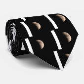 Eclipsing Moon Stropdas (Opgerold)
