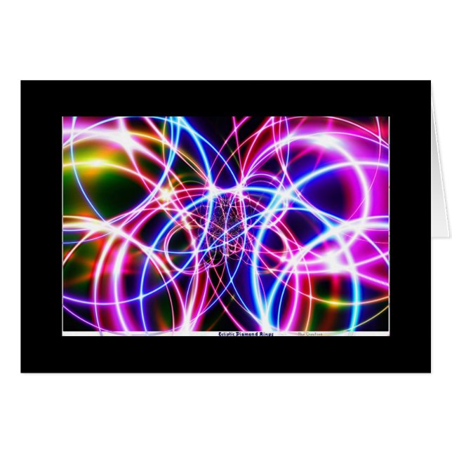 Ecliptische diamantringen (Voorkant Horizontaal)