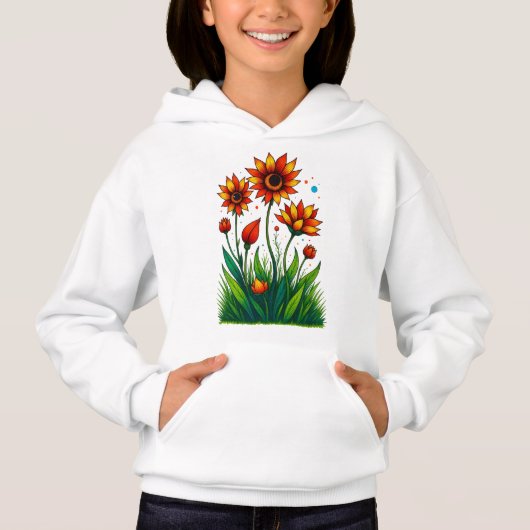 Éclosion de Fleur Radieuse (Devant)