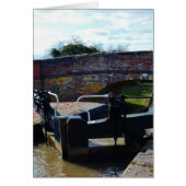 Écluse traditionnelle du canal britannique (Devant)